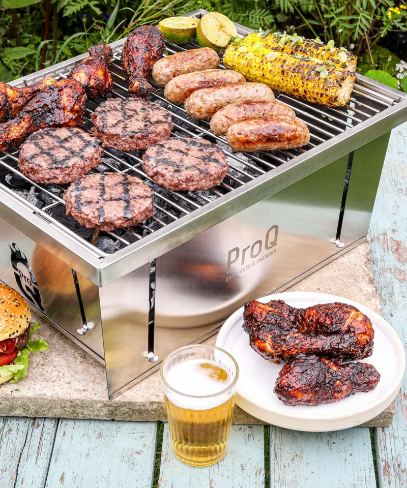 Stainless steel barbecue grill hotsell